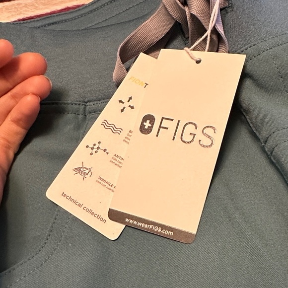 Hydrogreen Kade Drawstring Scrub Pants - Picture 2 of 5